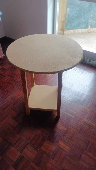 Mesa cortiça para restauro