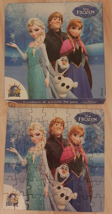 Puzzle Kraina Lodu Frozen 56el. Candy planet *wysyłka paczkomatem*