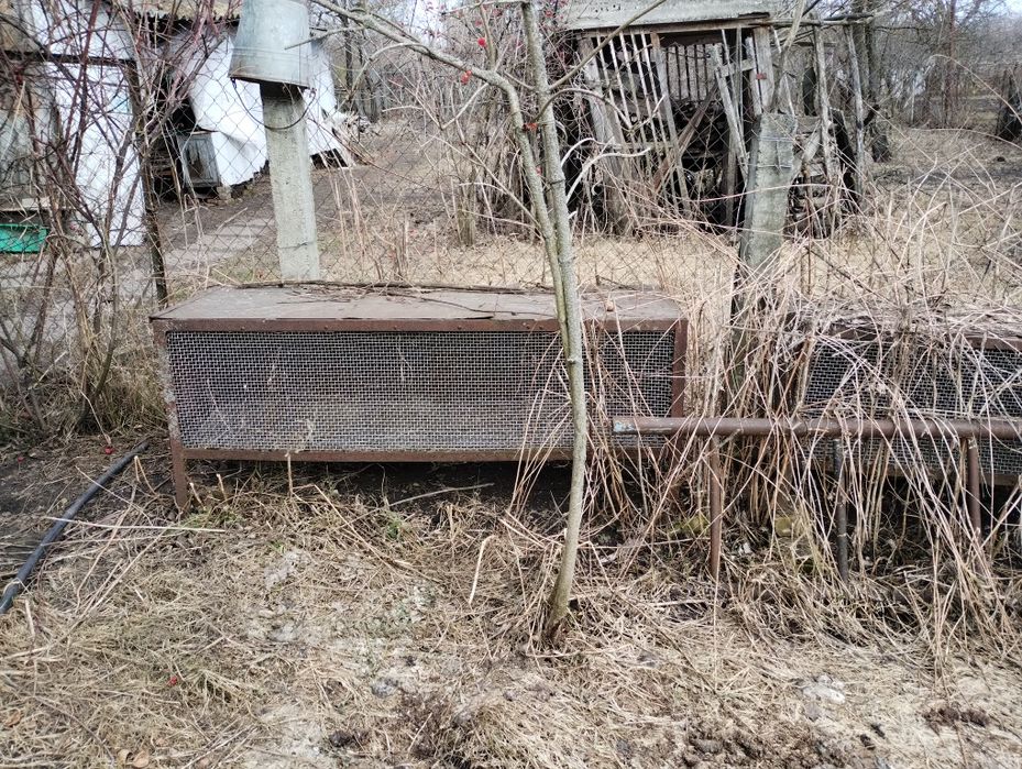 Клітки для кролів та нутрій