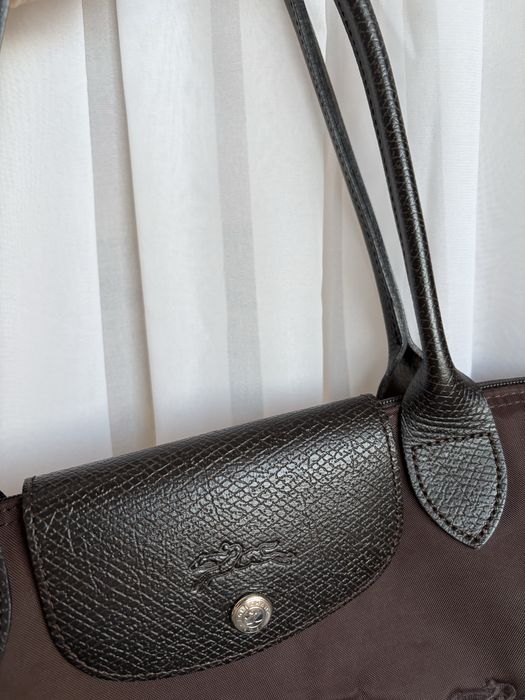 LE Pliage M tote bag Mocha - Recycled Canvas viral bag