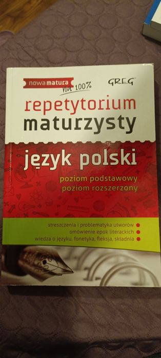 Repetytorium maturzysty - język polski