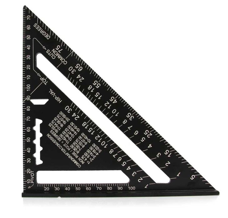 KĄTOWNIK STOLARSKI UNIWERSALNY Przymiar 7" 180mm Aluminiowy Miara
