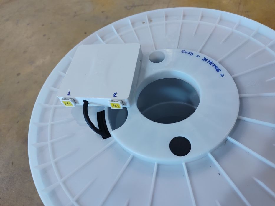 Extenda a sua rede por 700 Metros com esta bobine de Fibra !