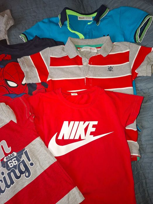 Zestaw t-shirt ów dla chłopca 7szt rozmiar 110 cm