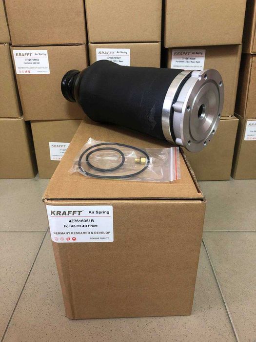 Пневмоподушка пневмобаллон передняя AUDI Ауди A6 C5 4Z7616051b