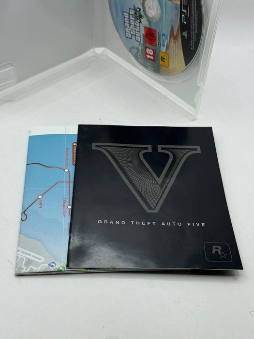 Gta V Komplet Z Mapą Polski w Grze Ps3 nr 0699