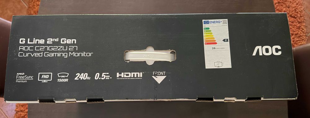 Monitor Gaming AOC C27G2ZU 27" 240Hz 0.5ms