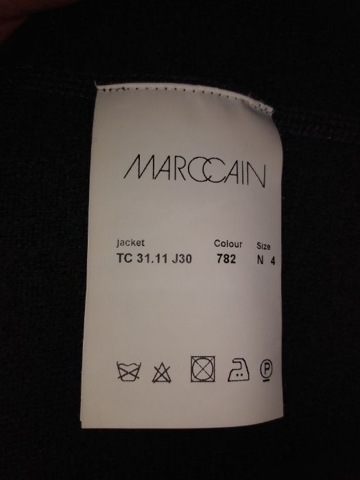 GARSONKA - Kostium MARCCAIN - Wełna 100 % - Kolor Fiolet / Szarość