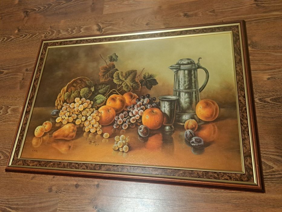 Obraz owoce Pila C bardzo dobry stan