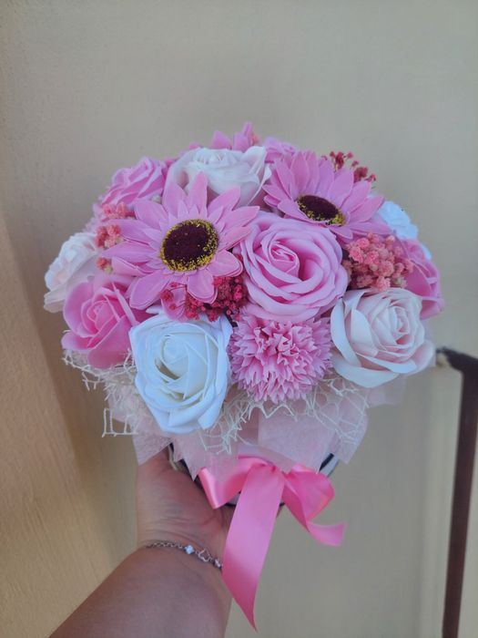 Flowerbox kwiaty mydlane na każdą okazję