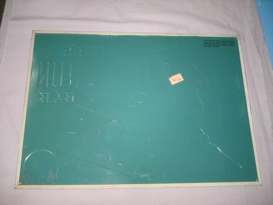 chapa Babe Ruth's beisebol