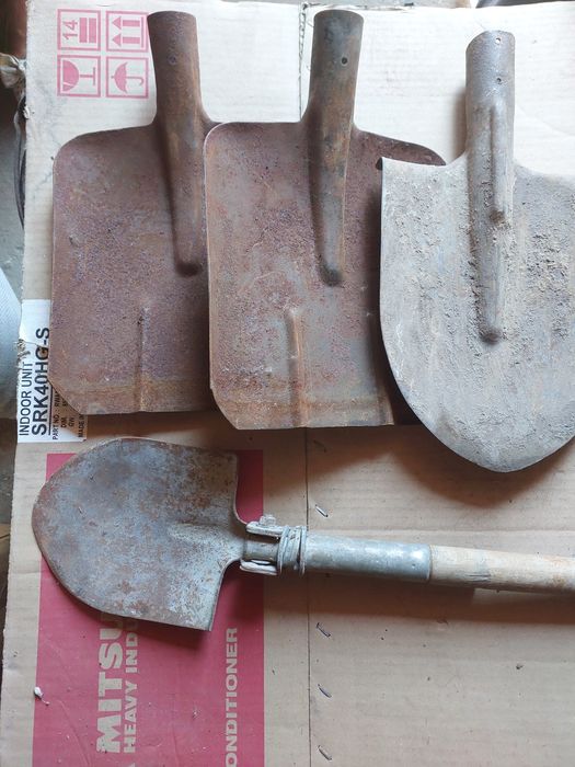 Лопаты совковые без ручек