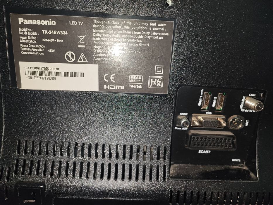 Panasonic TX-24EW334 T2