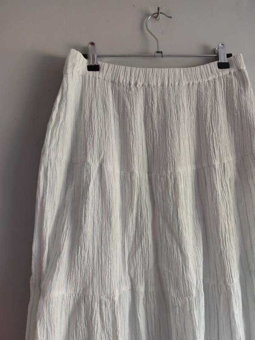 Piękna długa spódnica w paski maxi bonprix