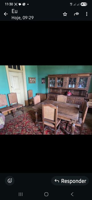 Sala JANTAR Castanho (VINTAGE)