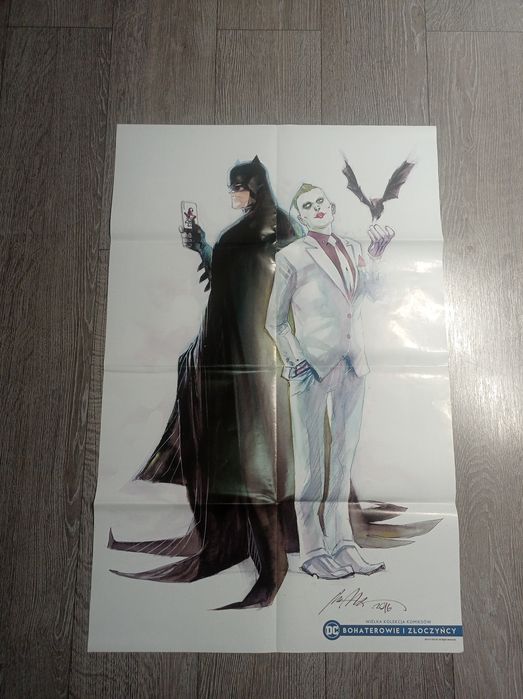 Plakat Batman i Joker