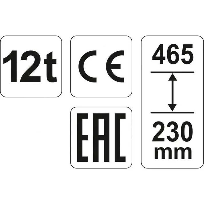 YATO Podnośnik hydrauliczny słupkowy 12T Szybka Wysyłka SKLEP