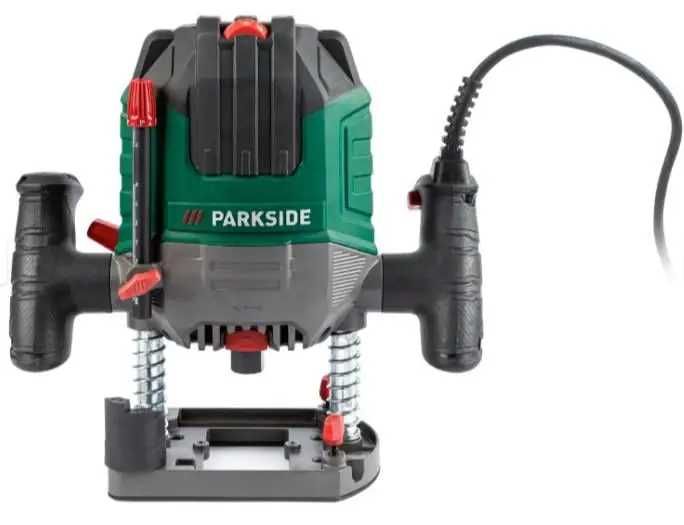 Ручний фрезер електричний для дерева Parkside POF 1200 з набором фрез