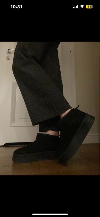 zimowe buty uggs emu śniegowce na platformie