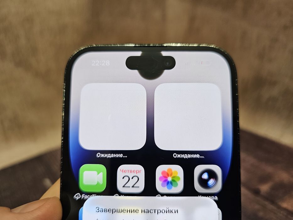 Смартфон Apple iPhone 14 Pro 128Gb Space Black 82% + чохол