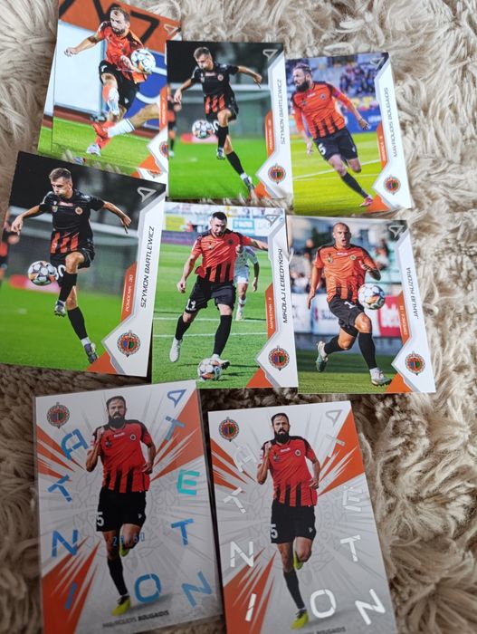 Chrobry Głogów, karty 1 liga