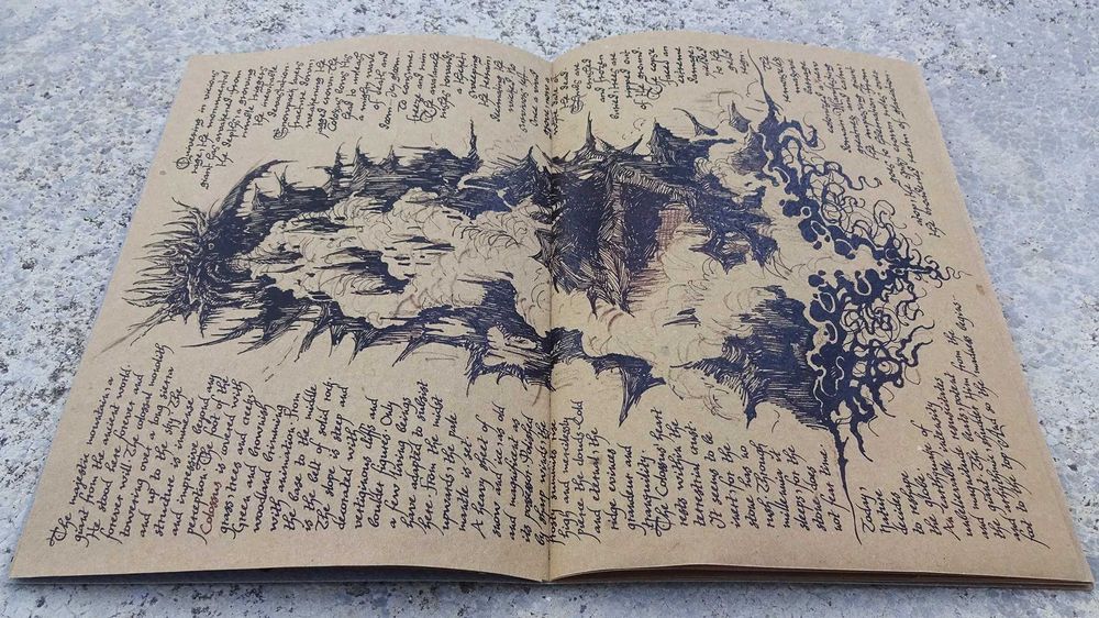 Everto Signum Beastiary Ltd CD Livro Artesanal A5 Black Metal Portugal