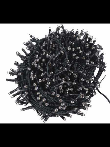 Lampki choinkowe wewnętrzne 300 LED niebieskie 17M