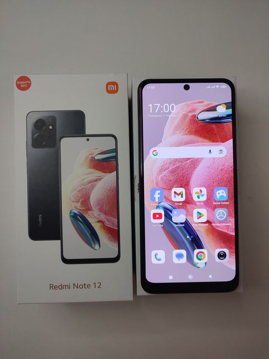 Xiaomi redmi note 12, 4/128Gb, NFC