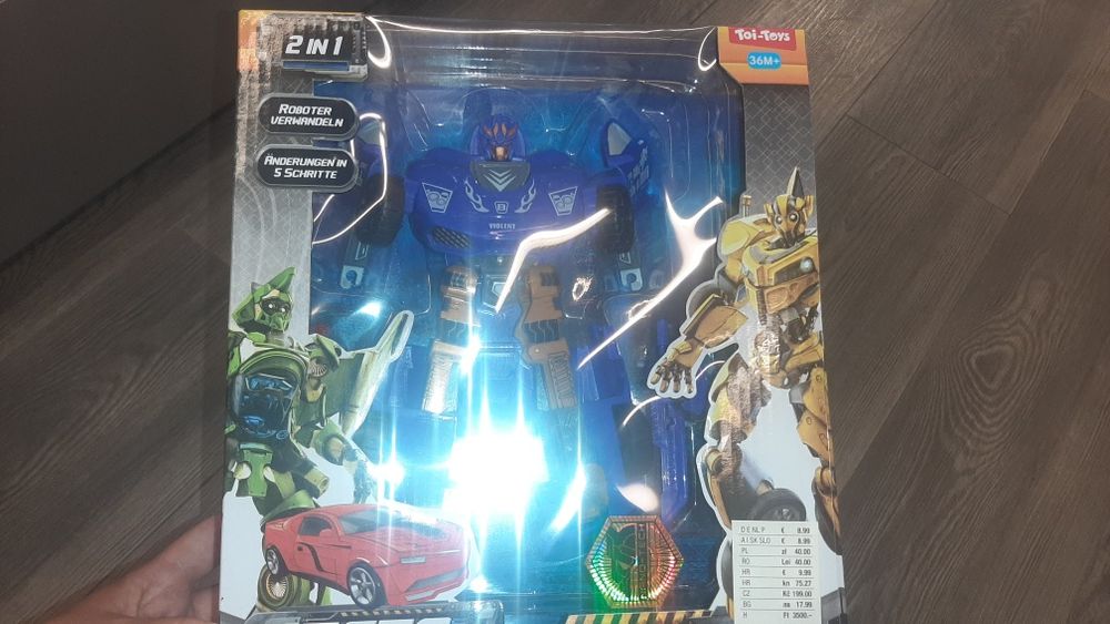 Transformers robo Auto 2w1 Robot