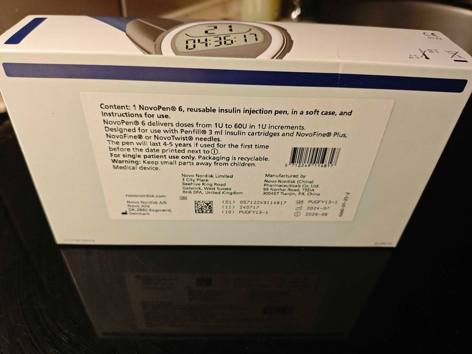 Nowy Nieotwarty Pen Novopen 6