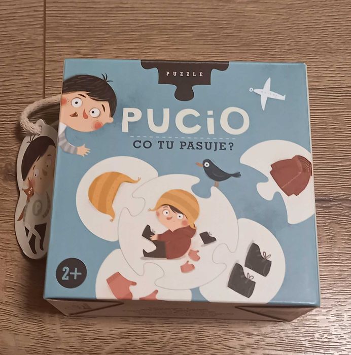 4szt x 12zł Pucio, Chicco, Bing, Puzzle, Cyferki  1+ 2+ 3+ stan bdb