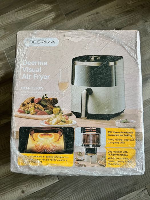 Deerma Visual Air Fryer DEM-KZ30W