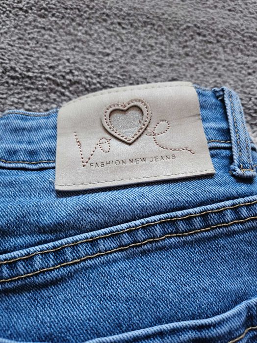 Spodnie jeans  mom fit