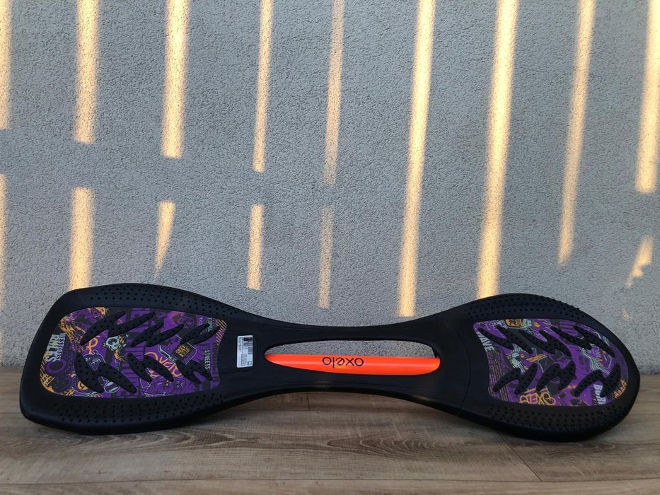 Waveboard Decathlon WB 120 Black Purple