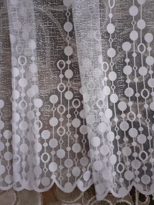 Firanka żakardowa nowa