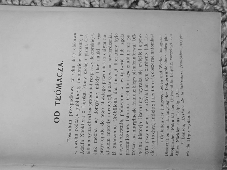 Crebillon (syn) - Noc i chwila