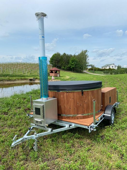 Balia mobilna, jacuzzi, hydromasaż,PIĘKNE WYKONANIE