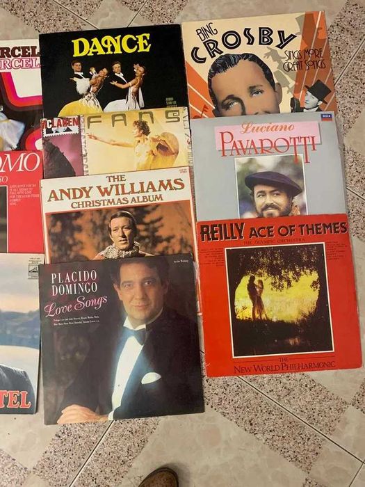 Lote de discos de vinil