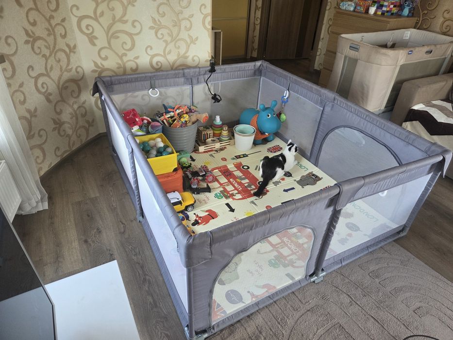 Німецький Манеж BabyGO Playpark з 48 кульками