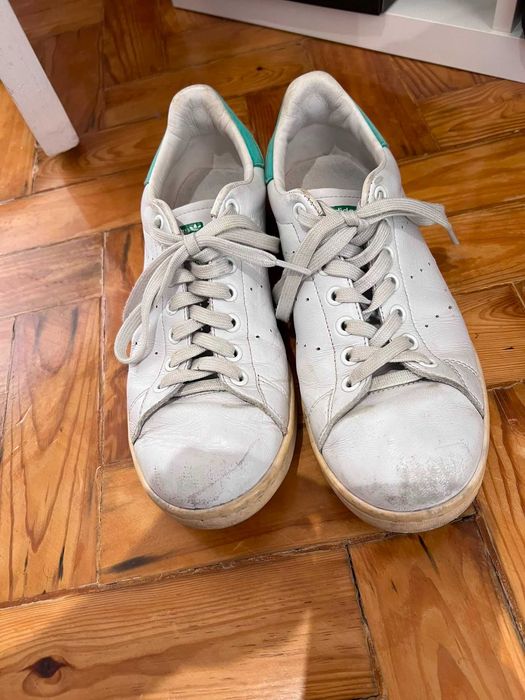 Sapatilhas / Ténis Adidas Stan Smith Brancos e Verdes