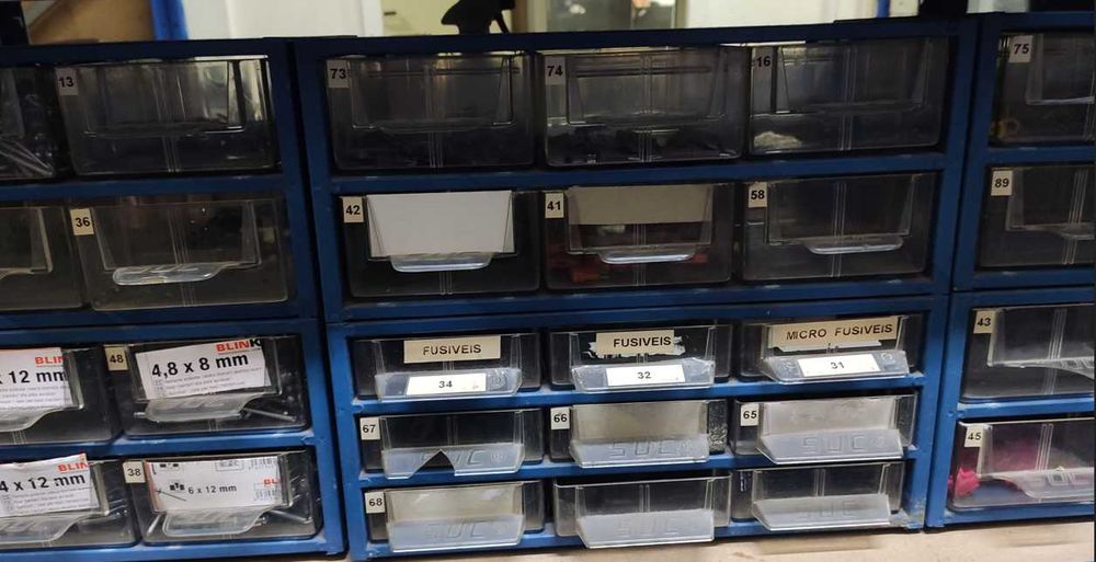 Modulos de 6 gavetas