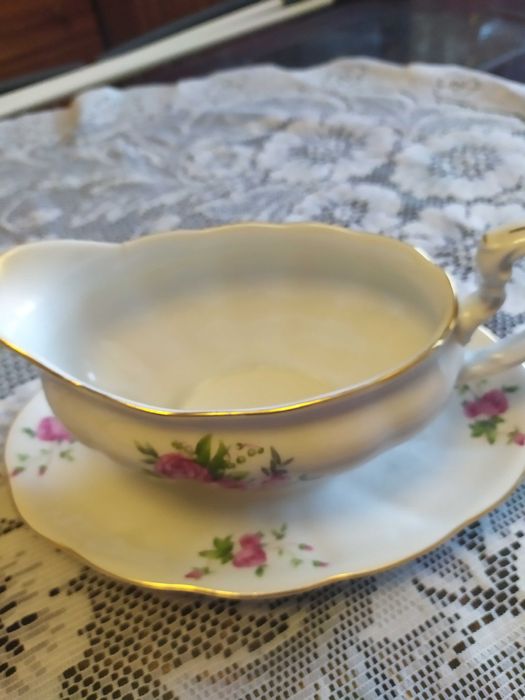 Komplet sosierka wazoniki.maselniczka