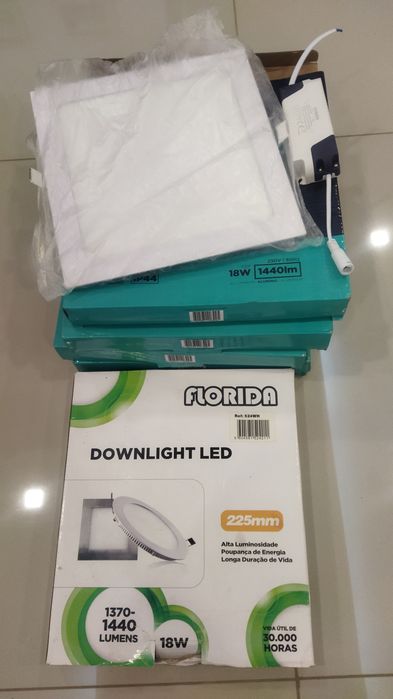 Focos Led  novos com ticket de compra