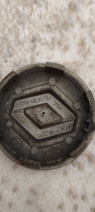Centros de jante originais Renault