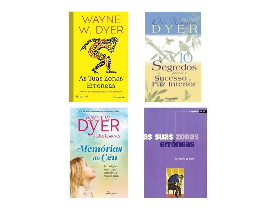 Wayne Dyer: Memórias do Céu/ As suas Zonas Erróneas/.. - Desde 7€