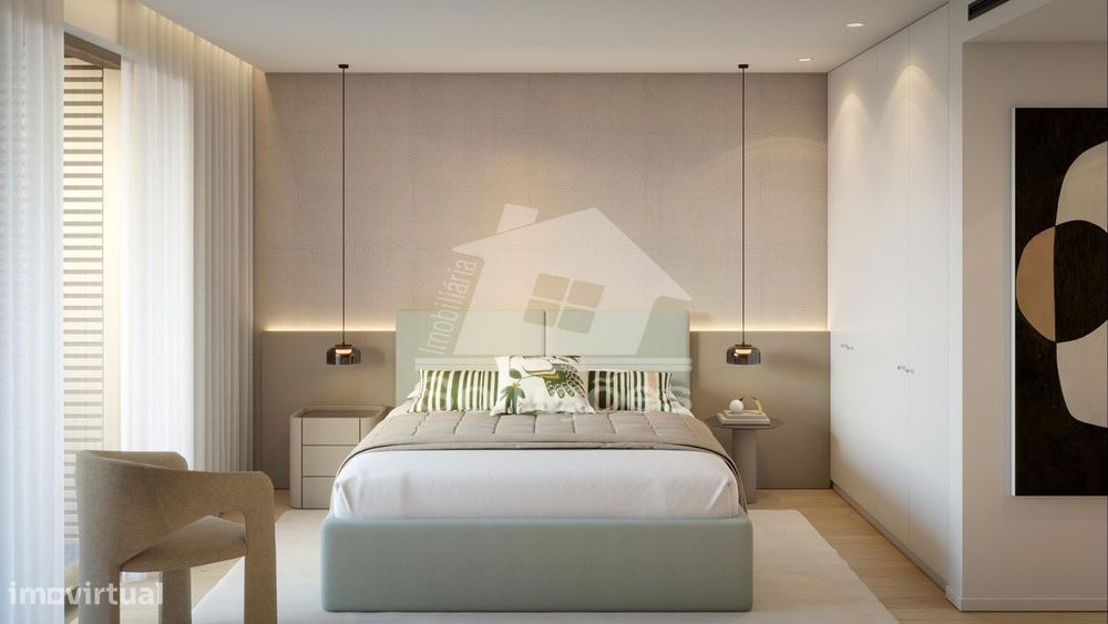 Excelente Apartamento T2 inserido no Empreendimento Beach Walk Residen