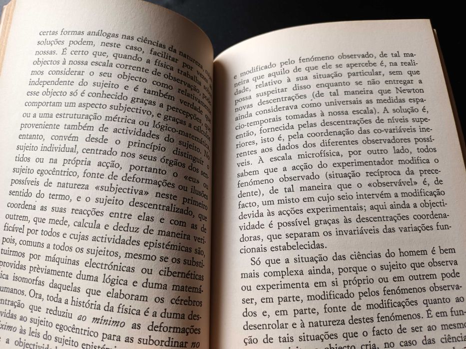 "A Situação das Ciências do Homem no Sistema das Ciências" Jean Piaget
