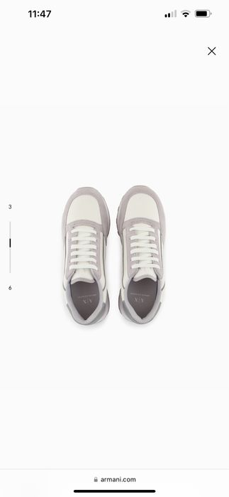 Кроссовки Armani Exchange, Оригинал, новые