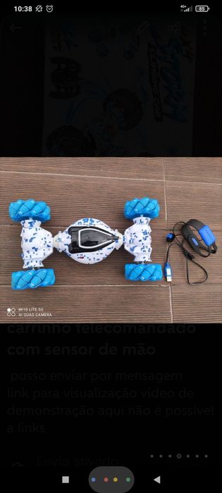 Carro telecomandado bidirecional