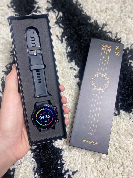 Смарт-часы Hoco Y5 Watch — чёрные